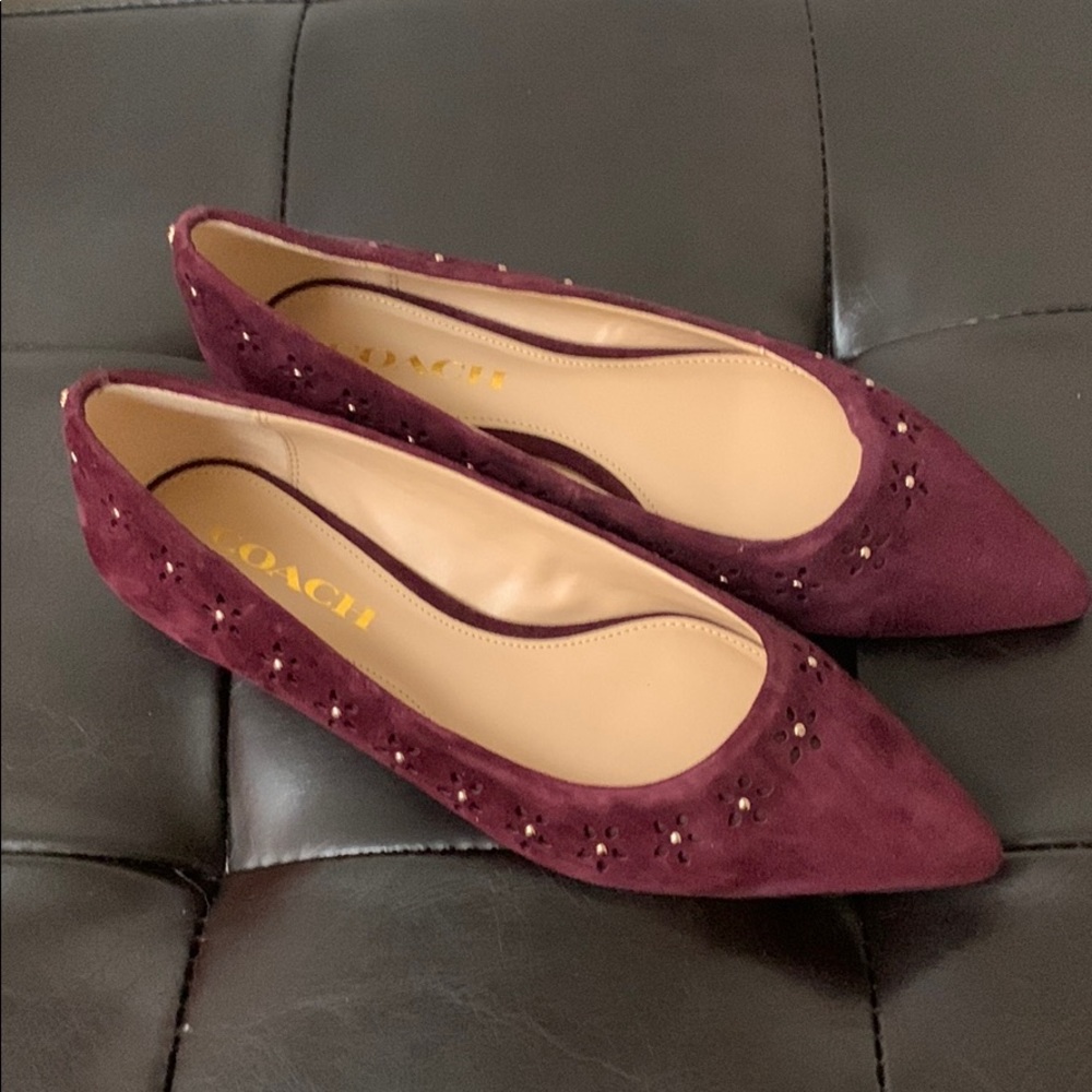 🆕Coach flats shoe size 6